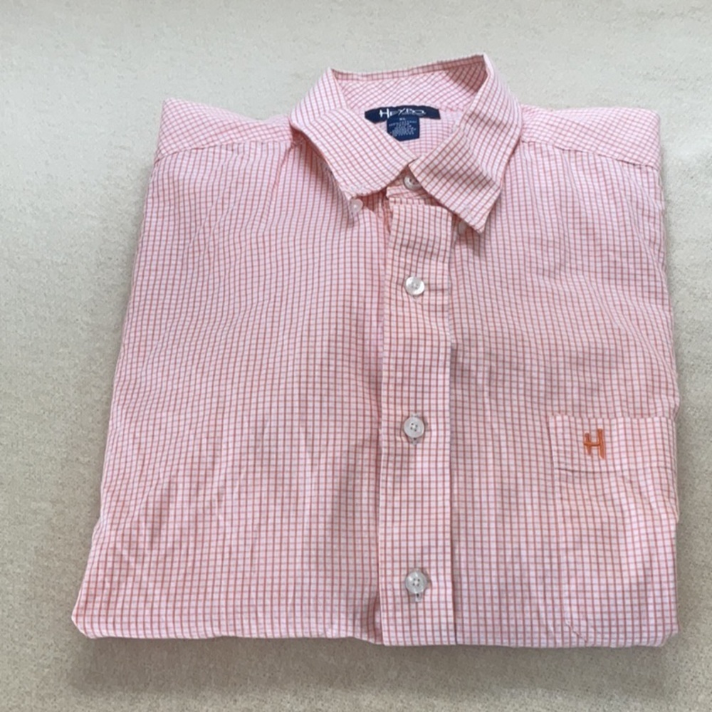 EUC Mens long sleeve button down hey Bo shirt